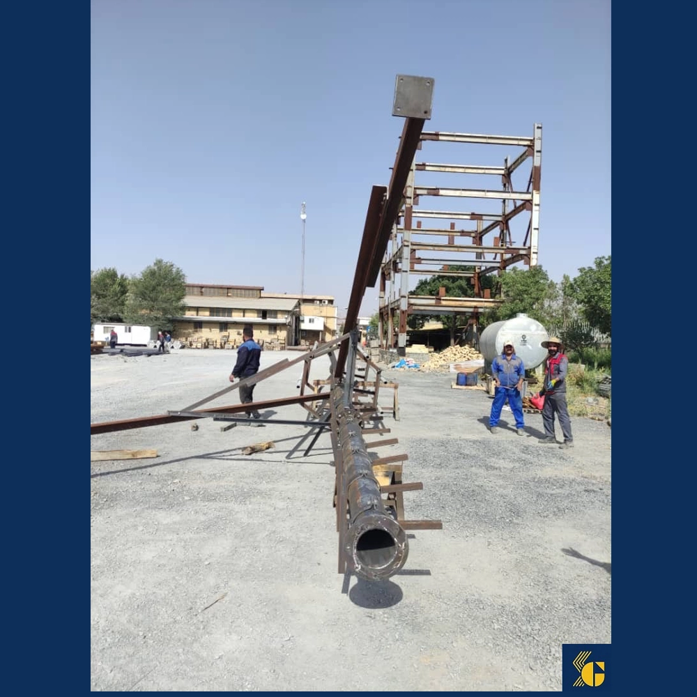 ساخت دکل مخابراتی توسط شرکت سدید گستران سپهر آریان