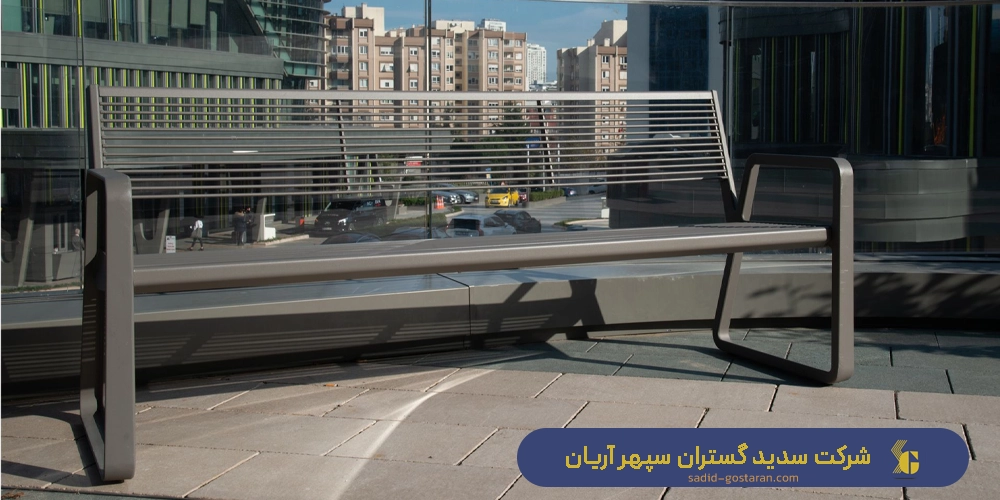 ساخت نیمکت شهری فلزی - قیمت ساخت نیمکت فلزی شهری