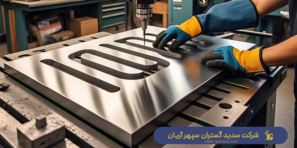 طراحی و ساخت تابلو فلزی سفارشی تو شرکت سدید گستران سپهر آریان