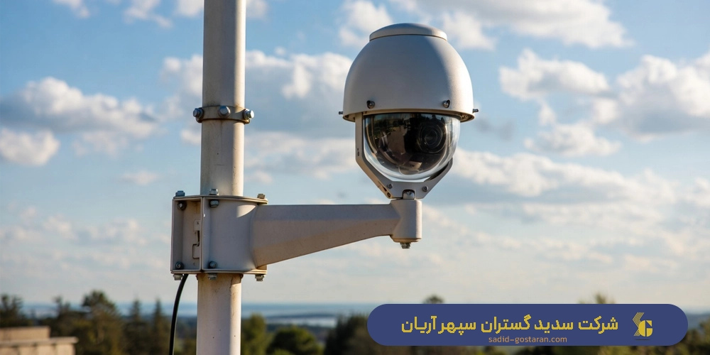 ساخت پایه دوربین مداربسته دست ساز