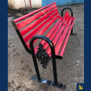 ساخت نیمکت پارکی پراگ توسط شرکت سدید گستران سپهر آریان