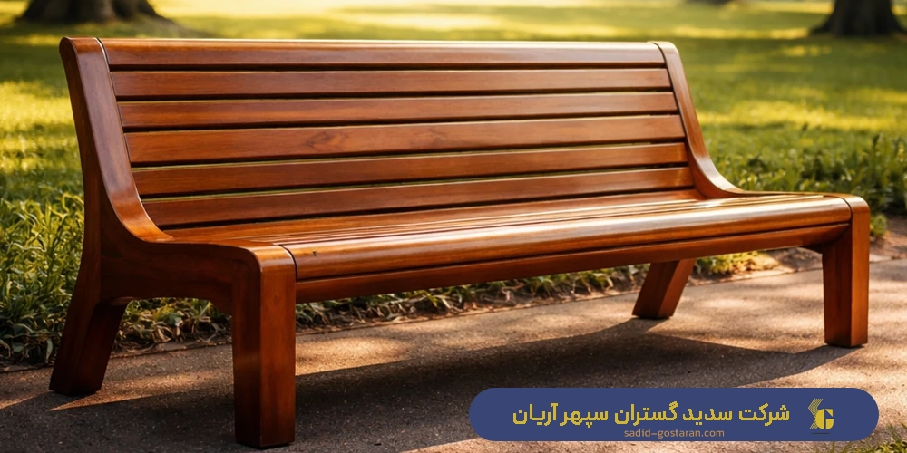 ساخت نیمکت پارکی چوبی | خرید نیمکت پارکی چوبی | قیمت نیمکت چوبی پارکی ارزان