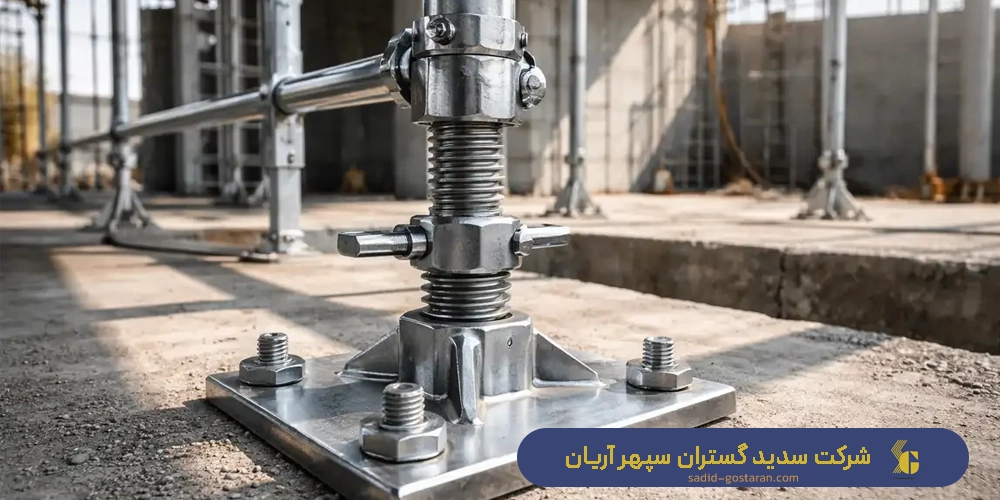 سفارش ساخت و تولید پایه داربست فلزی با قیمت مناسب