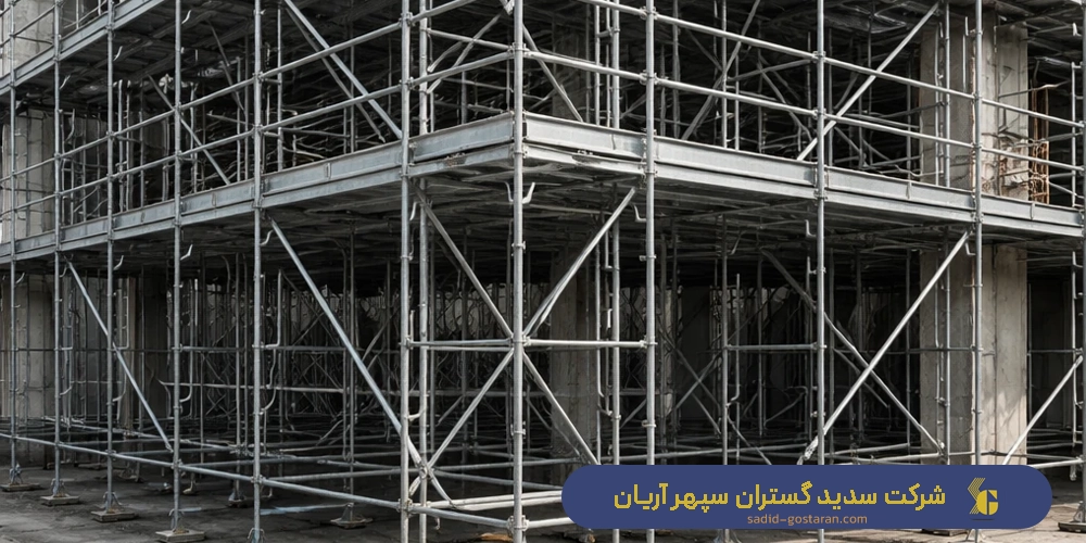ساخت انواع پایه داربست فلزی