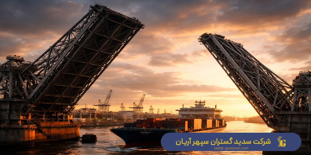 ساخت پل متحرک فلزی (Movable Steel Bridge)