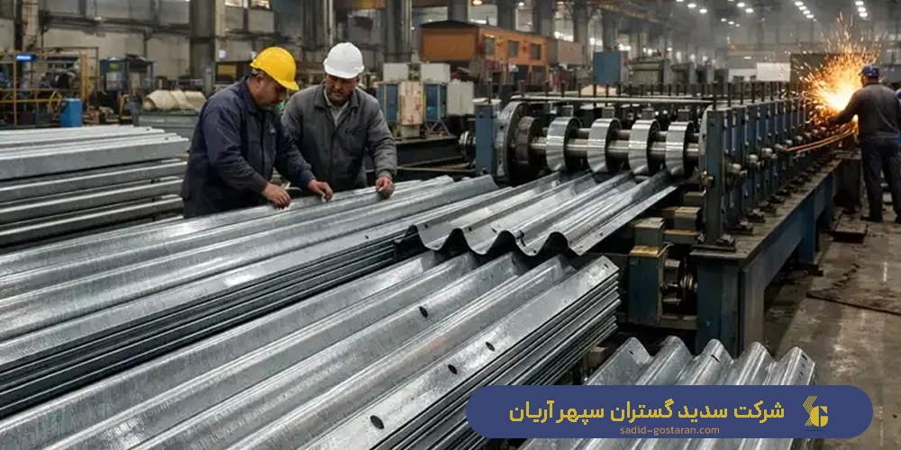 تولیدکننده گاردریل جاده ای در تهران
