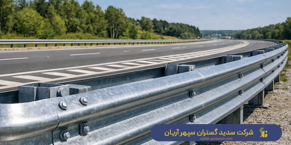 ساخت گاردریل فولاد سنگین (Steel Thrie Beam)