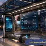 هوشمندسازی و فناوری در مبلمان شهری حمل‌ونقل عمومی