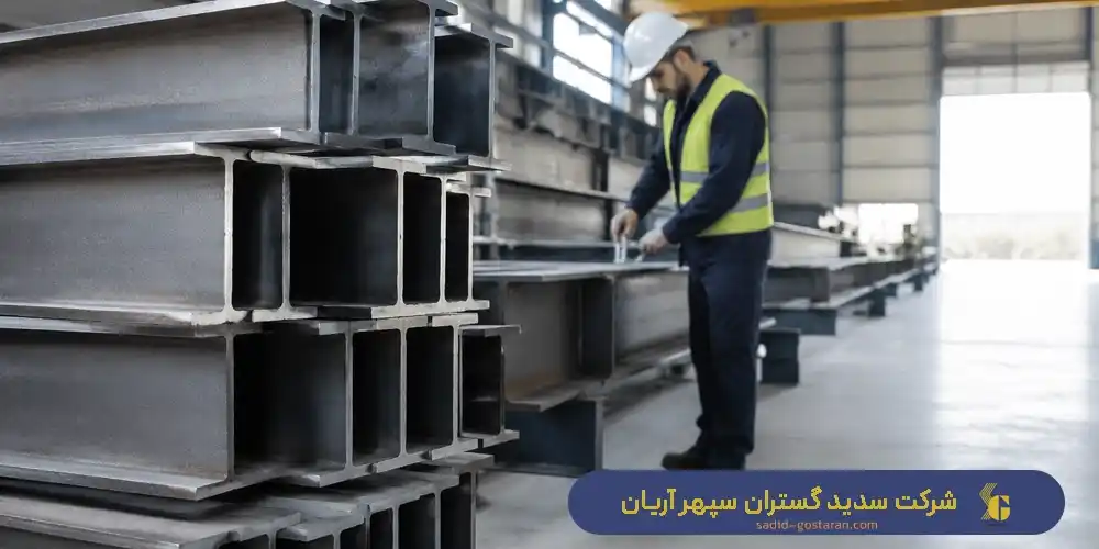 تیرآهن چیست؟ انواع تیر آهن + مزایا و کاربرد هر کدام | قیمت تیرآهن - شرکت سدید گستران سپهر آریان