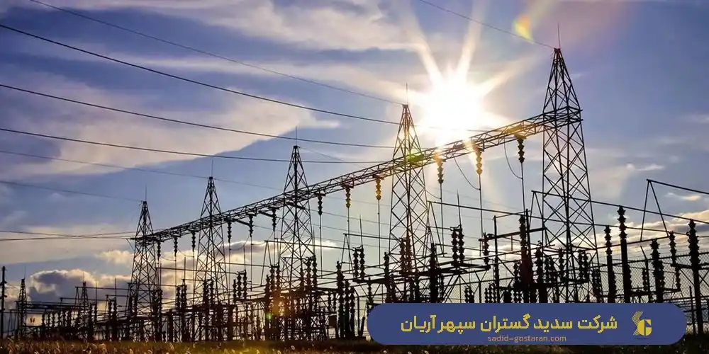 ساخت تیر برق عراقی مدور (پایه عراقی) - شرکت سدید گستران سپهر آریان