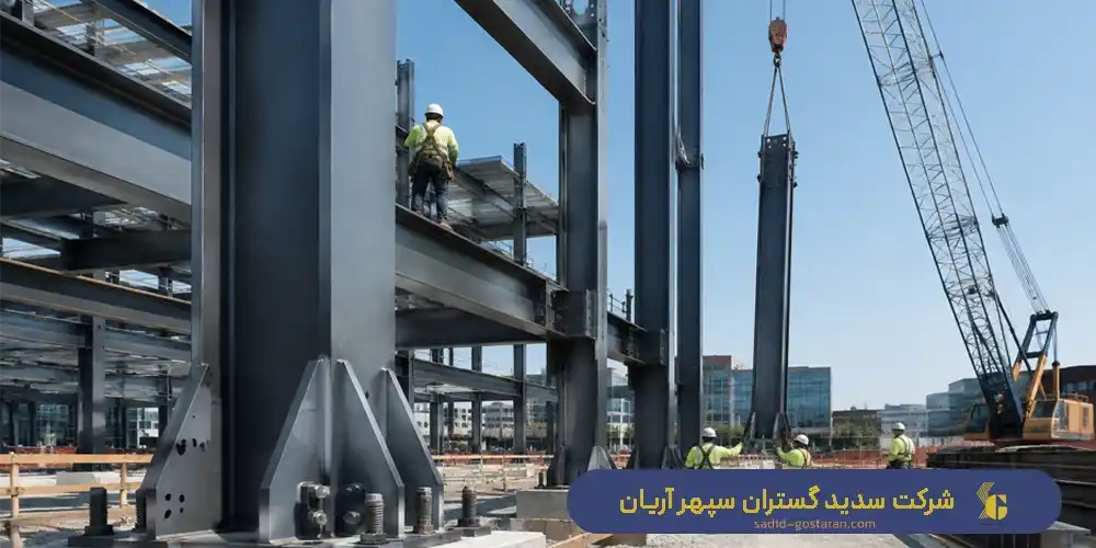 ساخت ستون فلزی ساختمان | استعلام قیمت ستون فلزی ساختمان